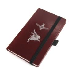 A6 Maroon Notebook Para & Pegasus
