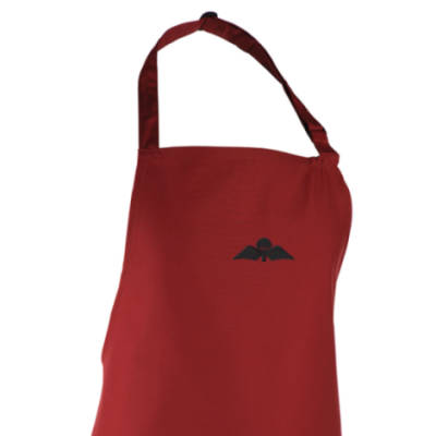 Apron - Maroon - Jump Wings (Black Subdued)