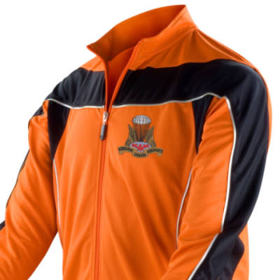 Long Sleeved Performance Bike Top - Orange - Canada Airborne