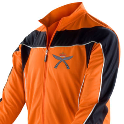 Long Sleeved Performance Bike Top - Orange - Gurkhas