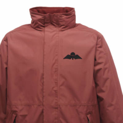 Weatherproof Jacket - Maroon - Jump Wings (Black Subdued)