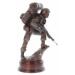 Falklands War Para Era With SLR Statue (Resin Bronze)