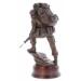 Falklands War Para Era With SLR Statue (Resin Bronze)