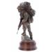 Falklands War Para Era With SLR Statue (Resin Bronze)