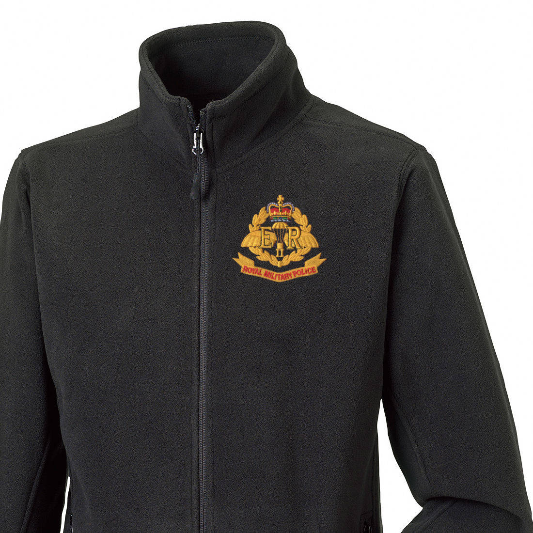 Fleece Jacket - Black - Airborne RMP