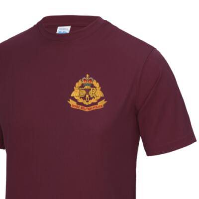 Gym/Training T-Shirt - Maroon - Airborne RMP