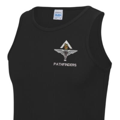 Gym/Training Performance Vest - Black - Pathfinders