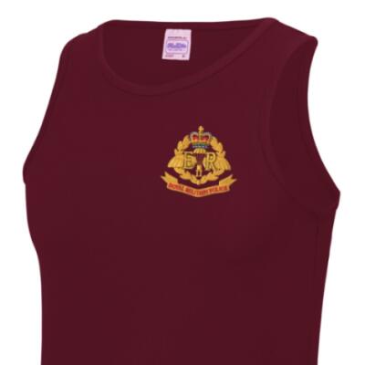 Gym/Training Performance Vest - Maroon - Airborne RMP