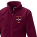 Kids Fleece Jacket - Maroon - My Dad Is A Para (Para)