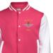 Kids Varsity Jacket - Pink / White - My Dad Is A Para (Para)
