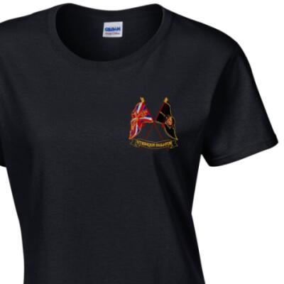 Lady's Crew Neck T-Shirt - Black - Presentation of Colours 2021