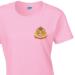 Lady's Crew Neck T-Shirt - Light Pink - Airborne RMP