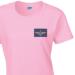 Lady's Crew Neck T-Shirt - Light Pink - Para Guards