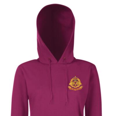 Lady's Hoody - Maroon - Airborne RMP