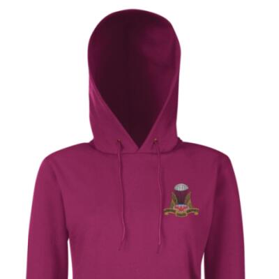 Lady's Hoody - Maroon - Canada Airborne