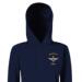 Lady's Hoody - Navy Blue - My Dad Is A Para (Para)