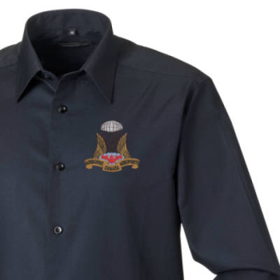 Long Sleeved Shirt - Black - Canada Airborne