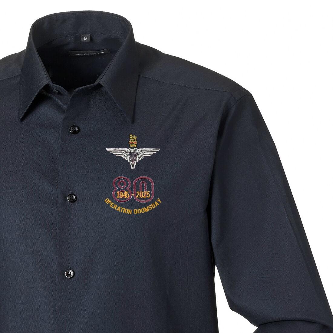 Long Sleeved Shirt - Black - Operation Doomsday 80th (Para)