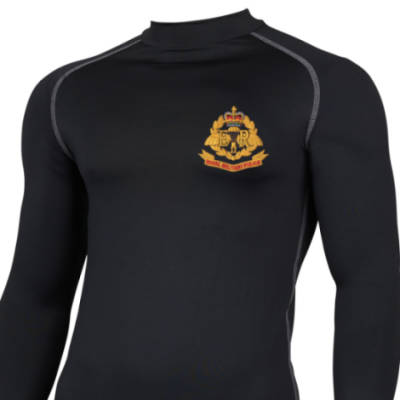 Long Sleeved Thermal Top - Black - Airborne RMP