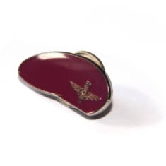 Maroon Para Beret Lapel Badge