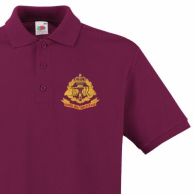 Polo Shirt - Maroon - Airborne RMP