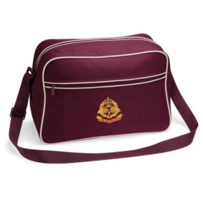 Retro Shoulder Bag - Maroon - Airborne RMP