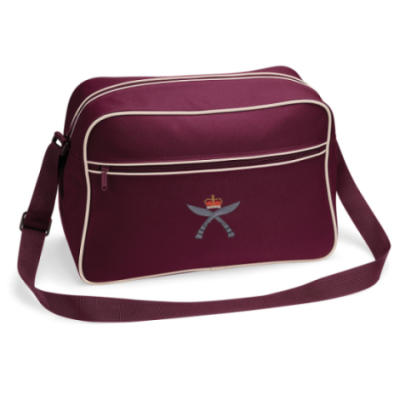 Retro Shoulder Bag - Maroon - Gurkhas