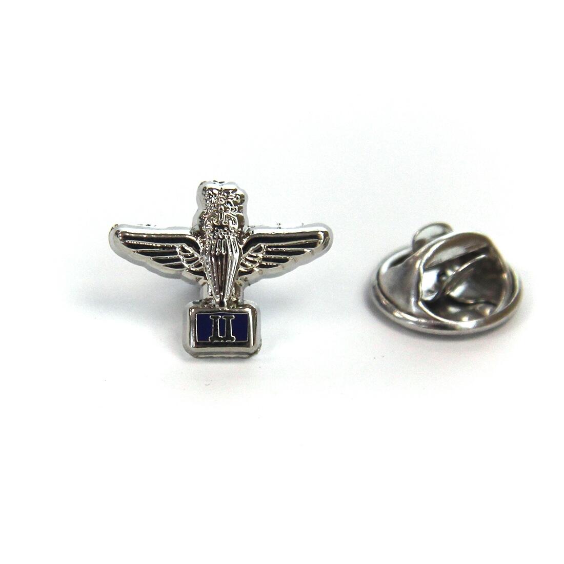 Small Para Lapel Badge with Battalion Number - 2 Para