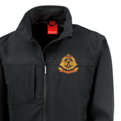 Softshell Jacket - Black - Airborne RMP