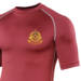 Short Sleeved Rash Top - Maroon - Airborne RMP