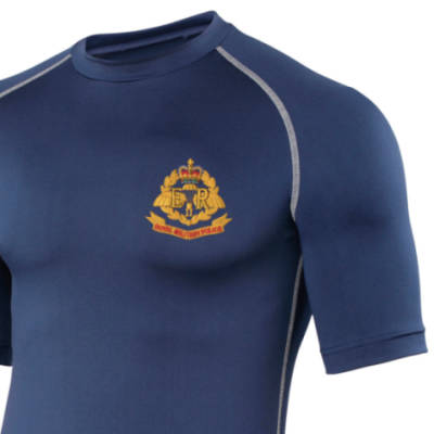 Short Sleeved Rash Top - Navy - Airborne RMP