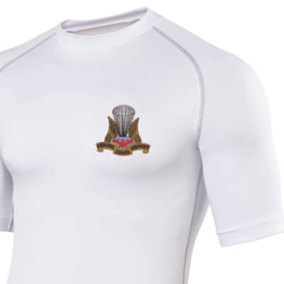 Short Sleeved Rash Top - White - Canada Airborne