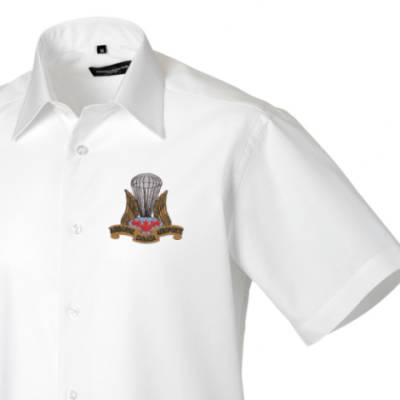 Short Sleeved Shirt - White - Canada Airborne