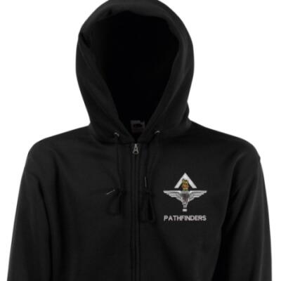 Zip Up Hoody - Black - Pathfinders
