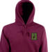 Zip Up Hoody - Maroon - SFSG