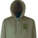 Zip Up Hoody - Olive Green - SFSG